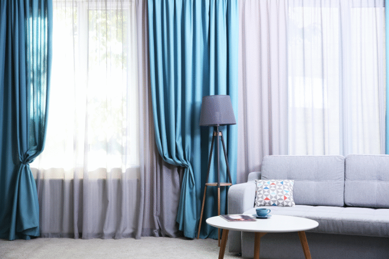 living room curtains