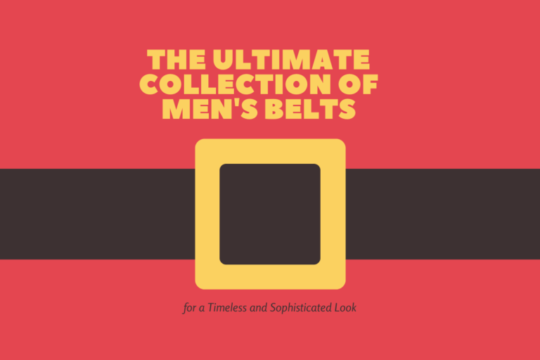 men's belts