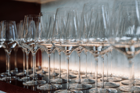 wine glasses