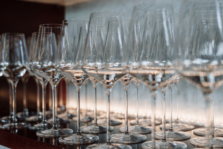 wine glasses