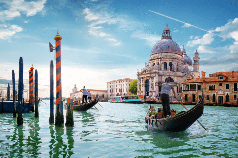 Venice gondola ride