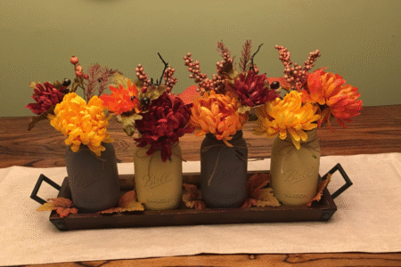 autumn centerpiece
