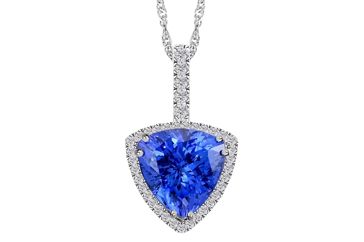 Diamond Halo Pendant