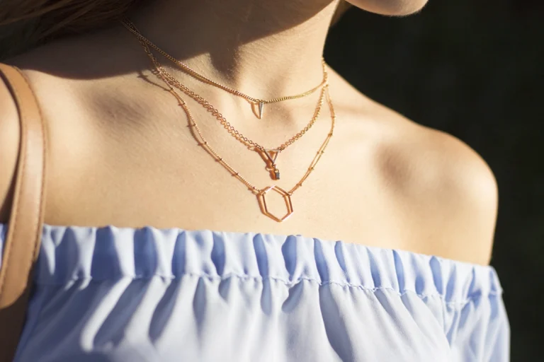 How to Style a Gold Layered Necklace with Any Outfit Gold Layered Necklace