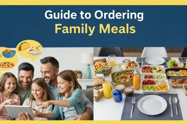 Guide to Ordering Family Meals Online Without Stress Guide to Ordering Family Meals