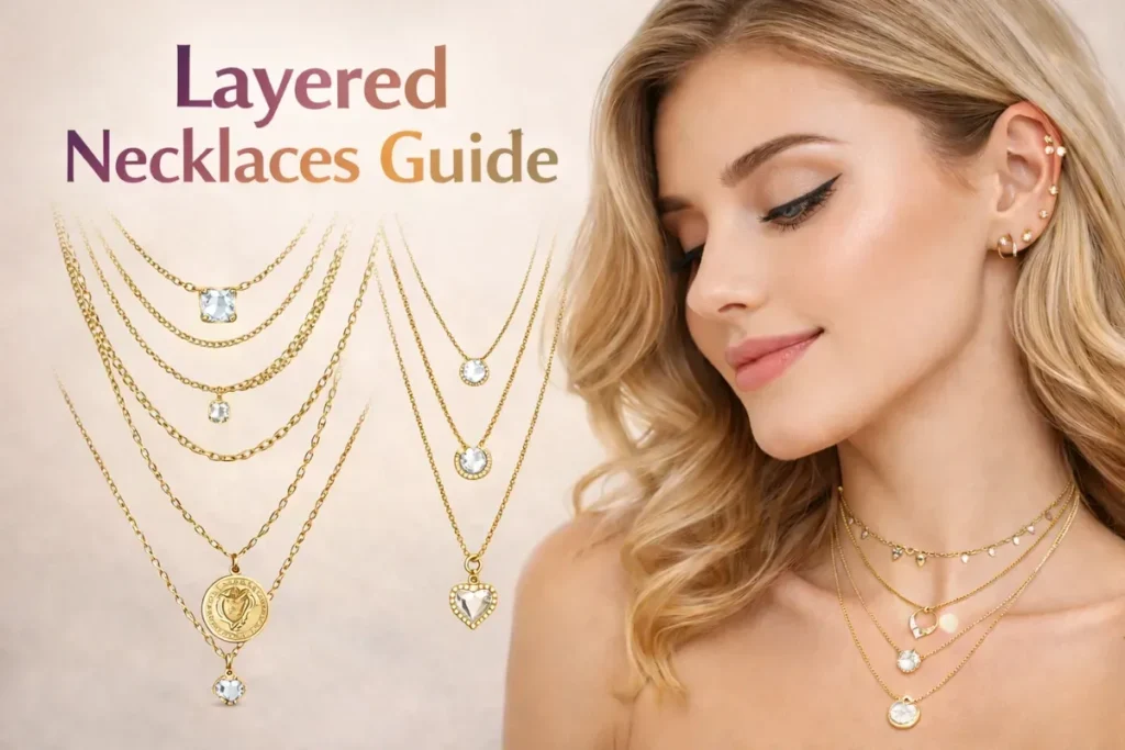 How to Style Trendy Layered Necklaces with Elegance and Confidence Layered Necklaces Guide