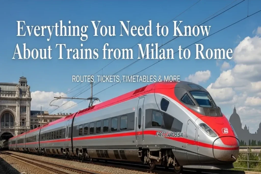 Everything You Need to Know About Trains from Milan to Rome Milan to Rome Train
