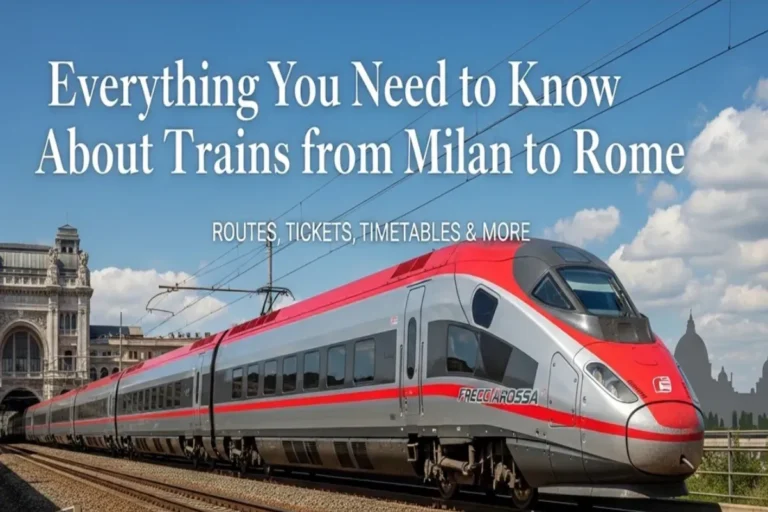 Milan to Rome Train