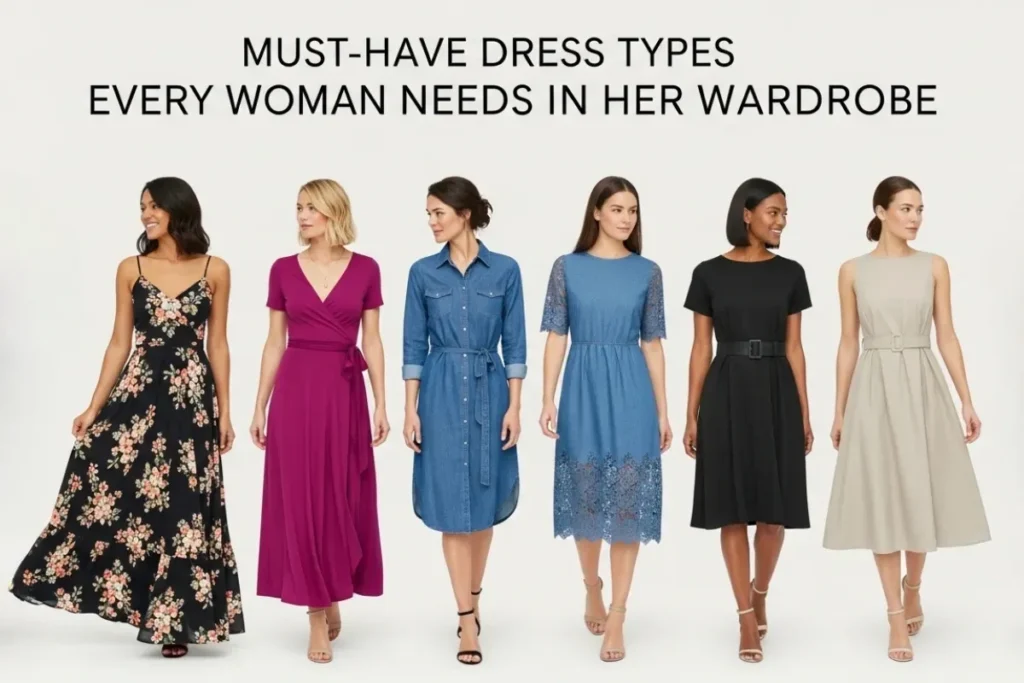 Must-Have Dress Types Every Woman Needs in Her Wardrobe Dress for Women