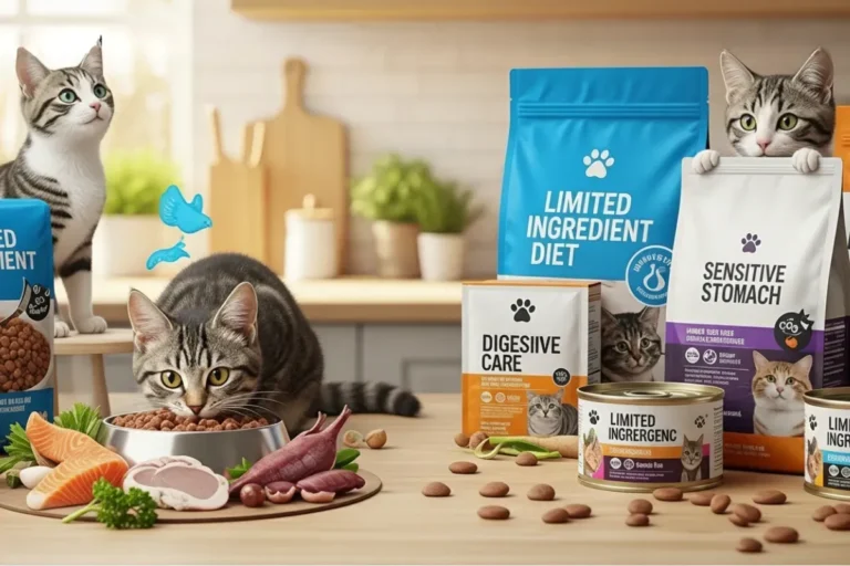 Best Food Products for Cats with Food Allergies and Digestive Problems Best Food Products for Cats