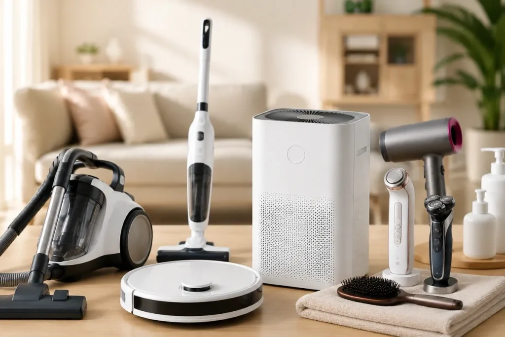 Meilleurs appareils Appareil de nettoyage domestique, de soins capillaires et de purification de l’air à acheter pendant les ventes flash Home Cleaning, Hair Care & Air Purifier Device
