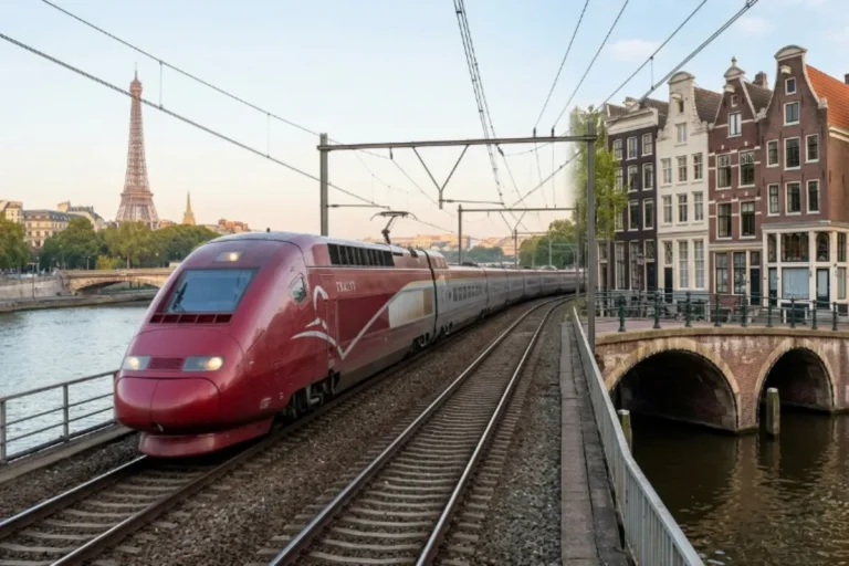 Paris to Amsterdam by Train