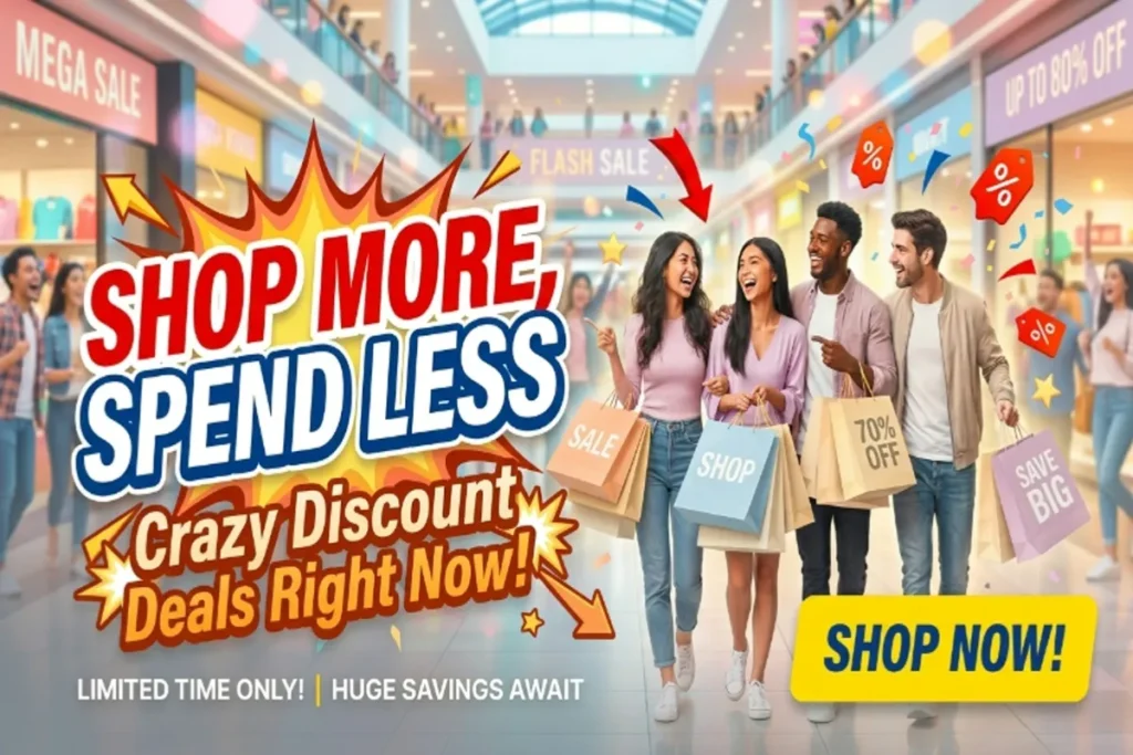 Shop More, Spend Less: Crazy Discount Deals Right Now Crazy Discount Deals