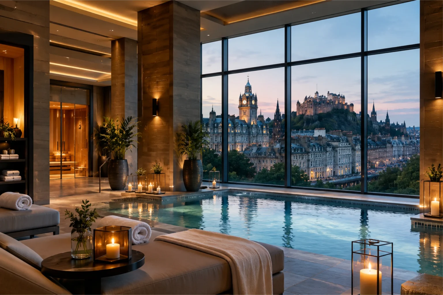 Spa Hotels in Edinburgh with Luxury Wellness Facilities for the Perfect Getaway