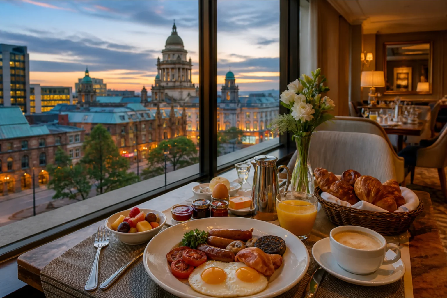 Where to Stay in Belfast for Comfortable Dining and Relaxing Mornings