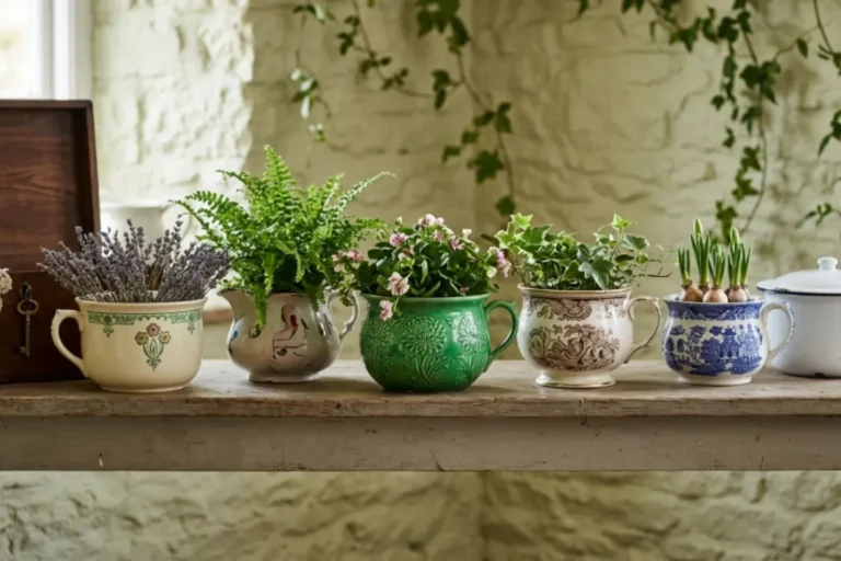Unique Antique Chamber Pots for Rustic, Cottage and Farmhouse Decor