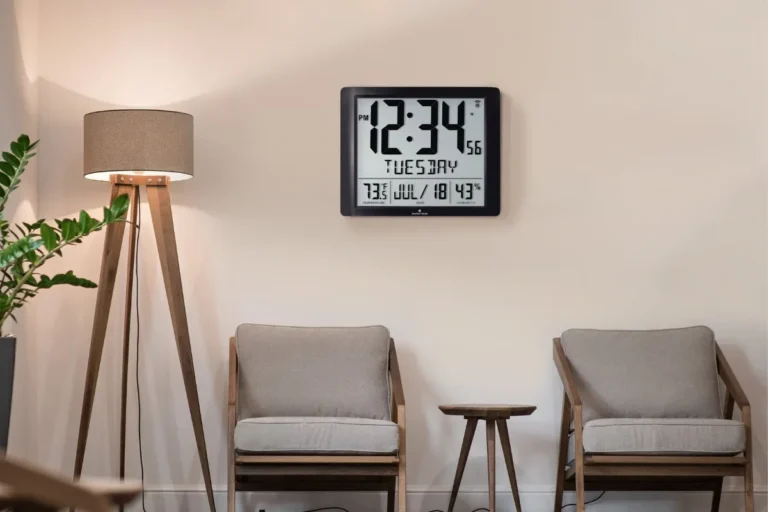 Digital Wall Clocks for Stylish Living Rooms and Workspaces