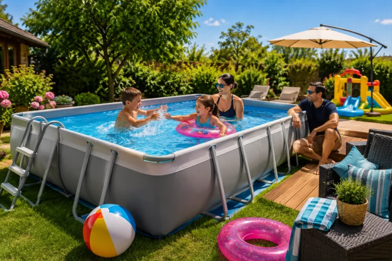 Modèles Populaires De Piscines Hors Sol À Acheter Pour Les Familles Cet Été