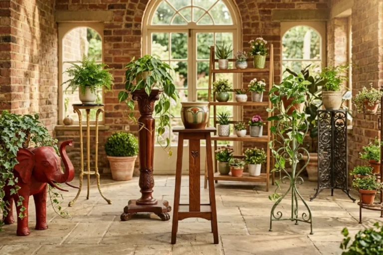 Unique Vintage Plant Stand Designs to Elevate Home and Garden Spaces