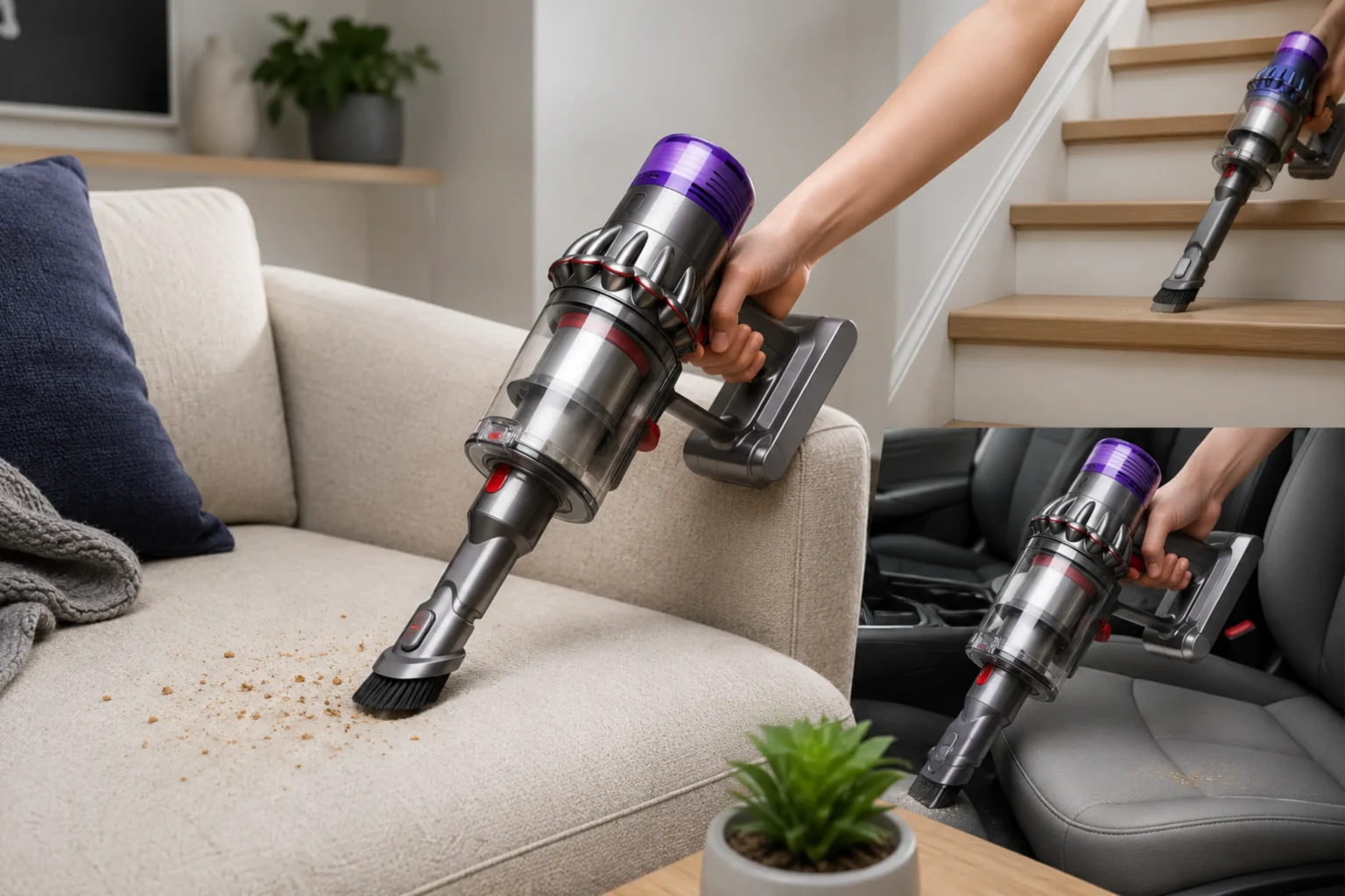 Aspirateur à main durable pour une puissance de nettoyage longue durée