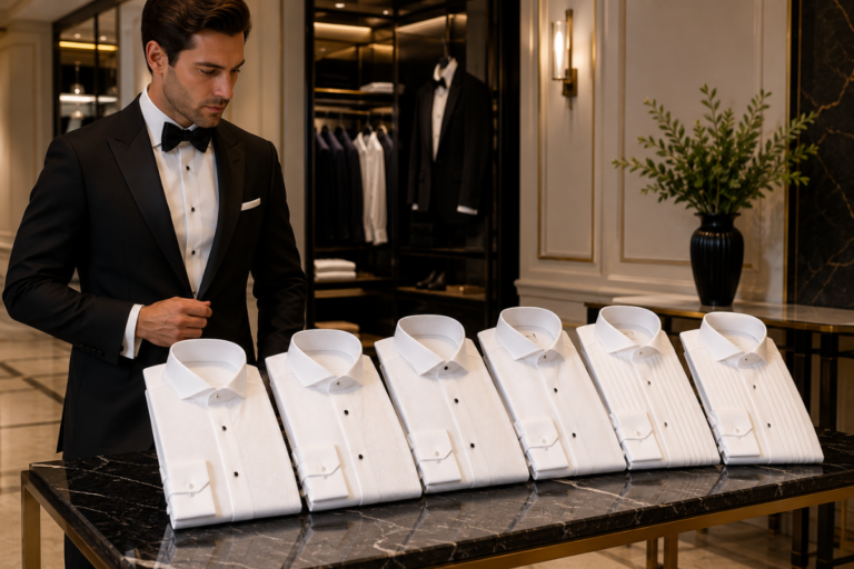 Men’s Tuxedo Shirt Trends That Never Go Out of Fashion