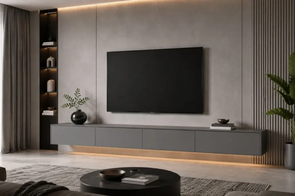 Meubles TV Minimalistes Pour Des Intérieurs Modernes Et Lumineux