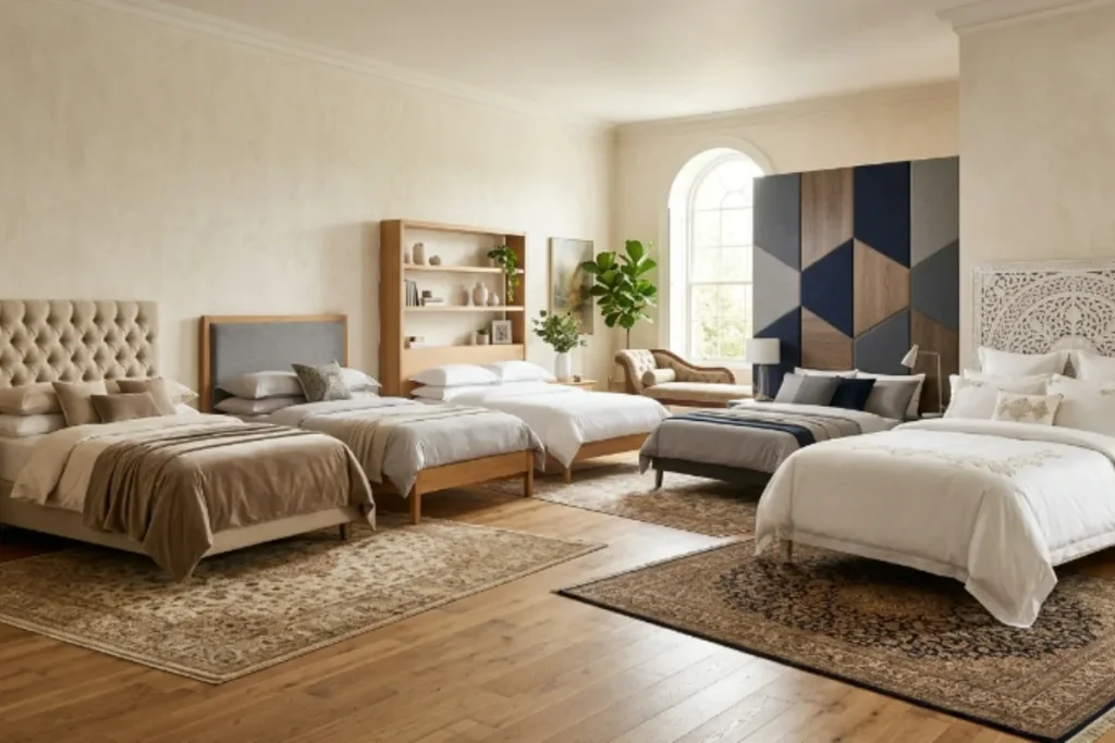 Têtes de lit déclaration pour transformer votre chambre avec élégance