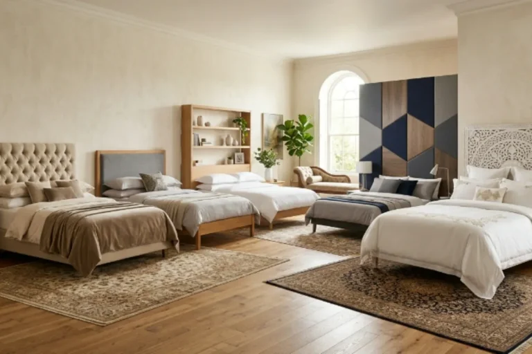 Têtes de lit déclaration pour transformer votre chambre avec élégance