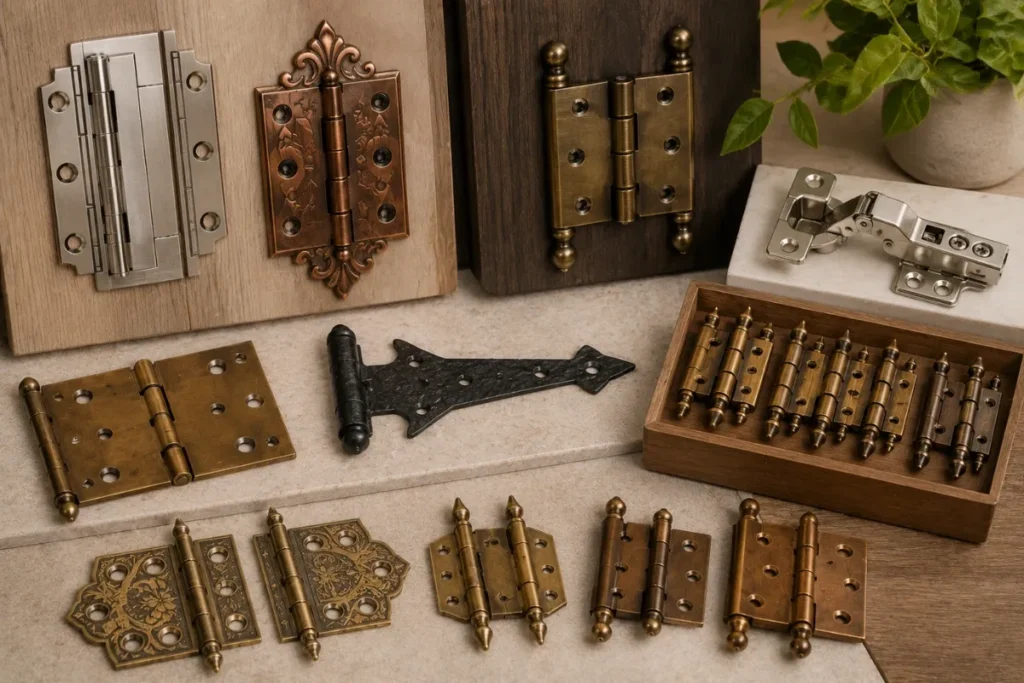 Stylish Decorative Hinges to Upgrade Doors, Cabinets and Furniture
