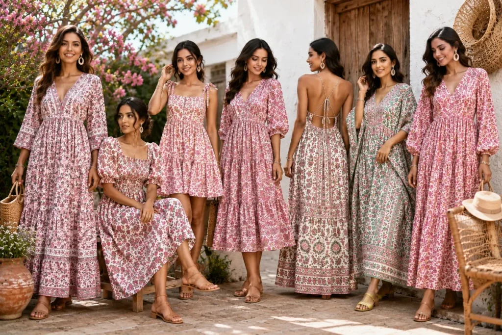 Beautiful Summer Block Print Dresses Worth Investing In