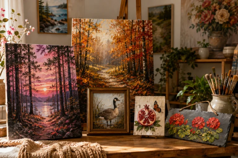 Stunning Acrylic Paintings to Elevate Your Home Decor