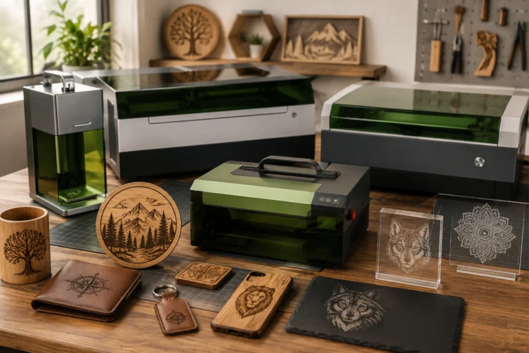 Diode Laser Engraving Machines For Wood, Leather and Acrylic Projects