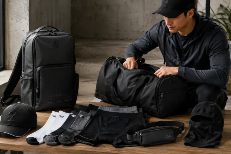 Men’s Accessories for Travel, Training & Casual Style