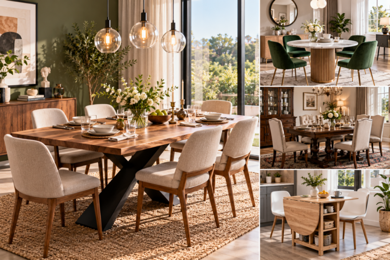 Dining Table Designs for Every Space with Modern Classic and Functional Style
