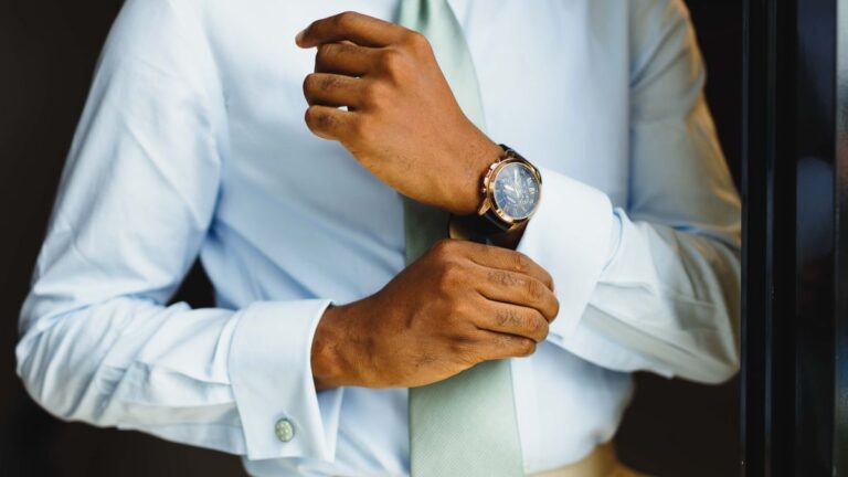 Button Down Shirts to Carry You From the Desk to Dinner Fastening the cuff of a button down shirt